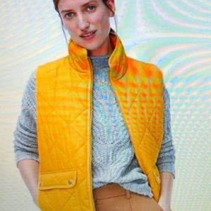 J. Crew Quilted Excursion Vest w/ PrimaLoft